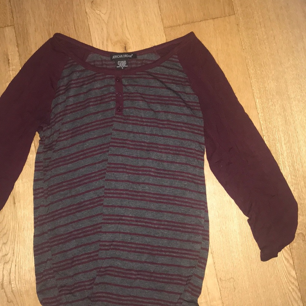 women’s half long sleeve top